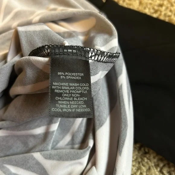 WHBM black & white 3/4 sleeve dress. Sz XS. Cute dress! - Picture 5 of 6